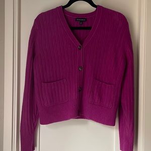 BR Gorgeous magenta cardigan